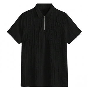 Men's Jacquard Chain Polo Shirt